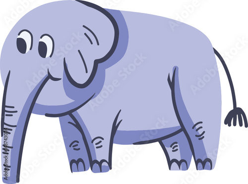 elephant cartoon illustration