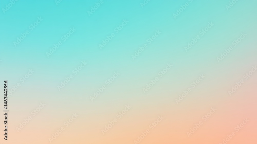 Naklejka premium Abstract gradient background with soft colors for website design, digital artwork, social media banners, or presentations showcasing modern aesthetic appeal.