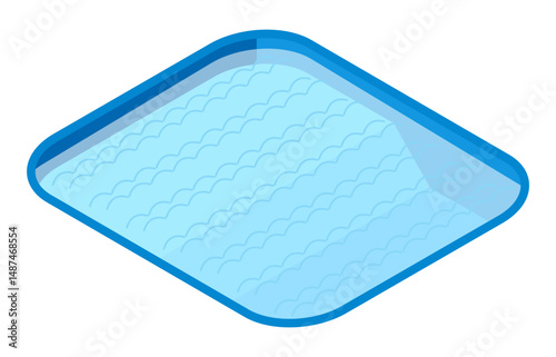 Isometric pool