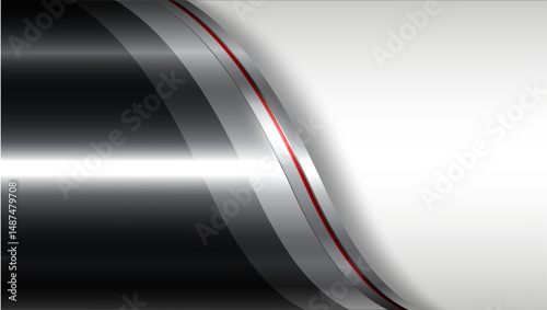 Metal background shiny silver chrome metallic silver polished steel texture wallpaper.