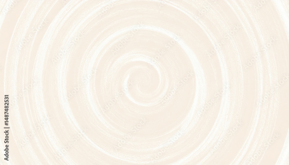 Fototapeta premium Spiraling patterns in minimalist design abstract art digital creation indoor close-up visual concept