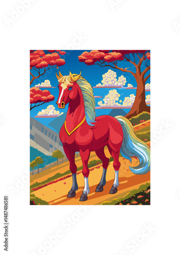 horse was a sound that sent shivers down the spine, a reminder of the raw, untamed power that resided within the heart of the forest. horse was a sound that spoke of freedom, of boundless energy, and 
