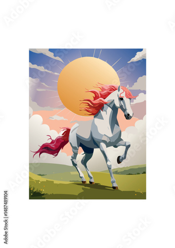  horse held the secrets of the forest, the memories of forgotten ages, and the wisdom of the ancient spirits.
To look into his eyes was to glimpse the soul of the forest itself