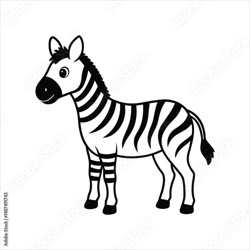 zebra vector illustration
