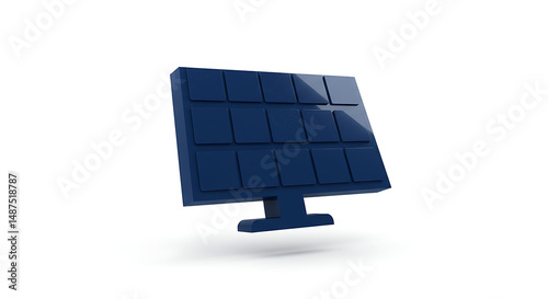 Solar Panel Icon isolated on white background