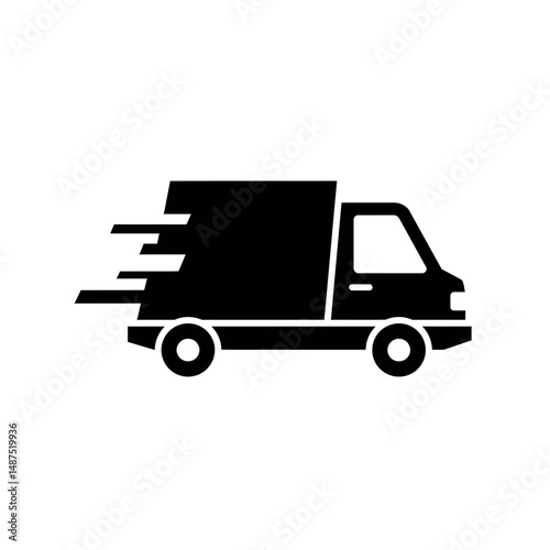 Fast Delivery Truck Icon