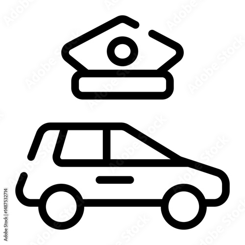 police enforcement line