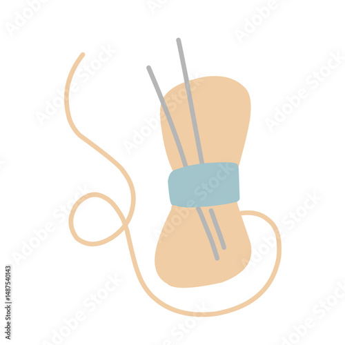 Spool thread vector illustration
