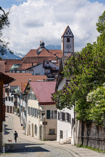 Partie an der Spitalgasse in Füssen photo
