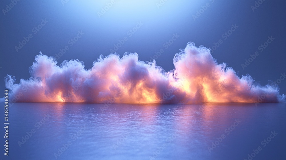 Clouds of golden light Clouds of golden light