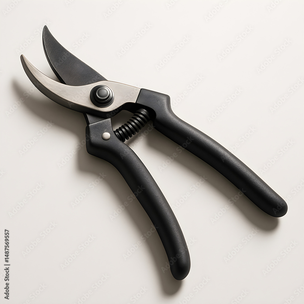 Fototapeta premium Black Handheld Pruners