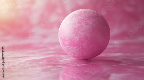 Pink sphere