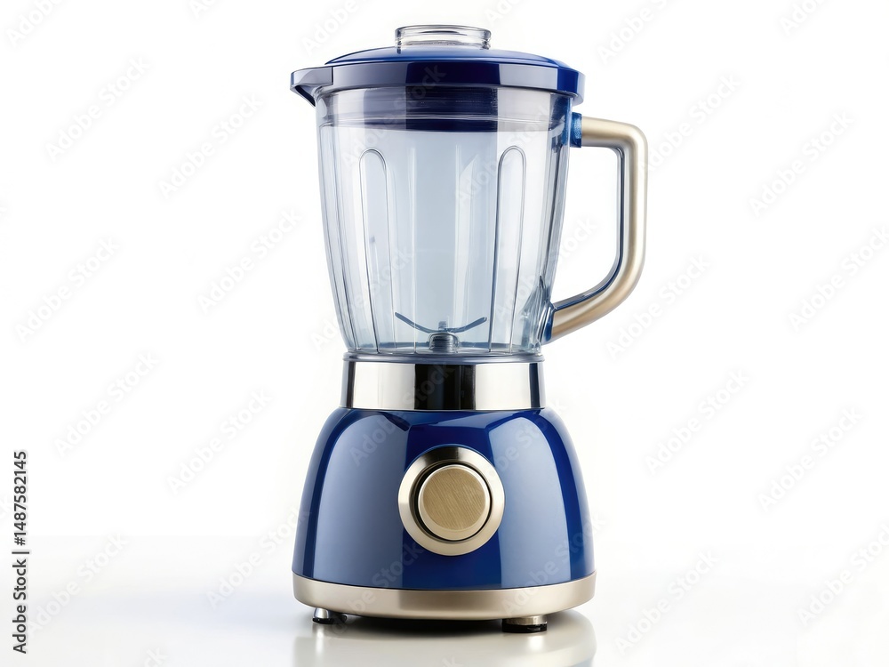 Empty Electric Blender, White Background, Kitchen Appliance, Isolated Blender, Food Processor, Smoothie Maker, Electric Mixer, Cooking Gadget, Kitchenware, Studio Shot, Product Photography Empty Electric Blender, White Background, Kitchen Appliance, Isolated Blender, Food Processor, Smoothie Maker, Electric Mixer, Cooking Gadget, Kitchenware, Studio Shot, Product Photography