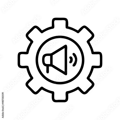 gear icon vector illustration