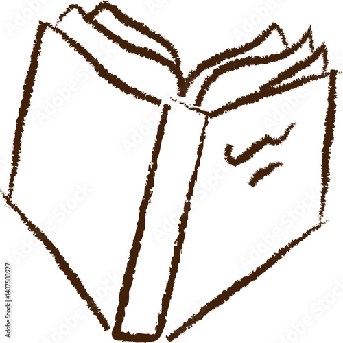 Sketch of an Open Book