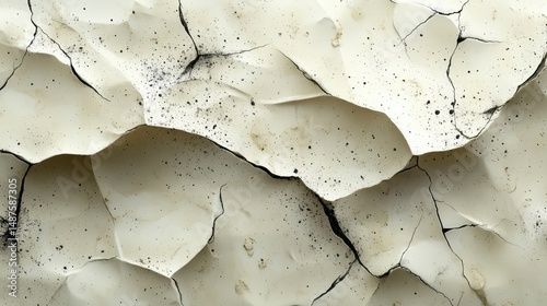 Cracked surface