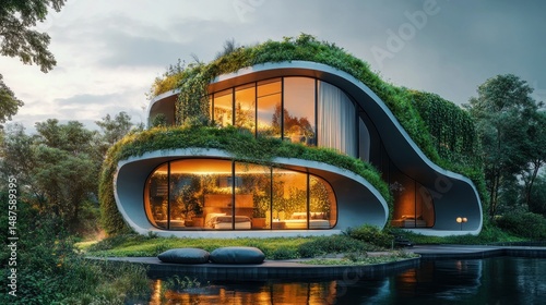 Eco-Luxury Villa: A Harmonious Blend of Nature and Modern Architecture