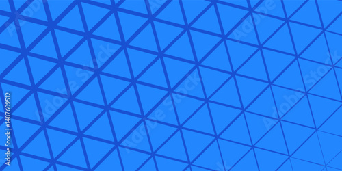 Triangles Halftone Pattern Vector Abstract Geometric Technology Background. Triangular Half Tone Texture. Minimal Style Dynamic Tech Wallpaper