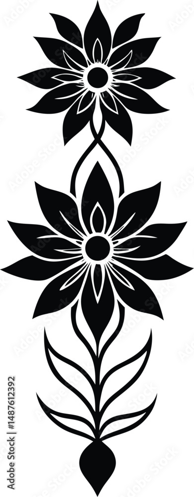 Fototapeta premium fleur de lis design