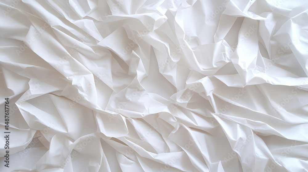 Obraz premium White Fabric Background