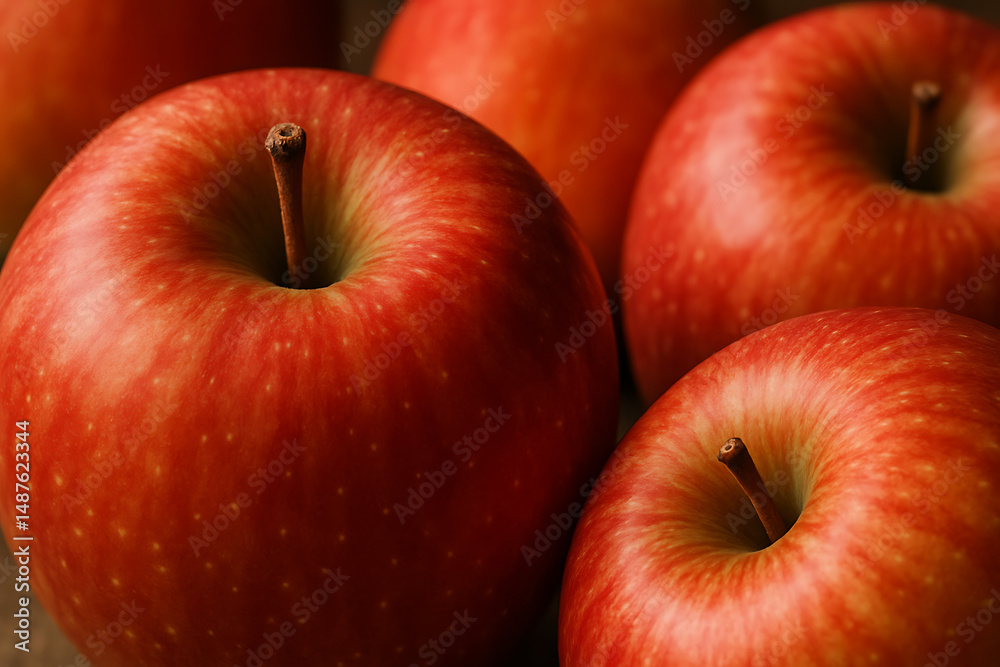 Close up macro look of apple fruits unbranded photography for magazine need Close up macro look of apple fruits unbranded photography for magazine need