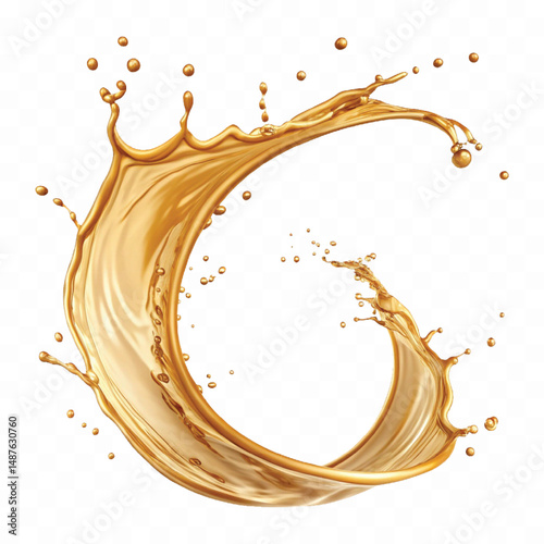 realistic olive, cooking and engine oil splash, cosmetic serum liquid isolated on white background