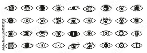 Eye Icons Collection