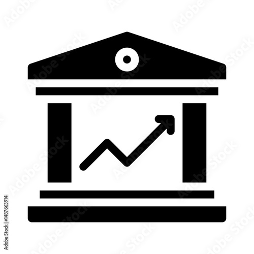 capital icon glyph icon