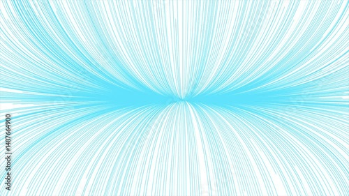 Blue minimal curved wavy lines abstract futuristic tech background. Seamless looping motion design. Video animation Ultra HD 4K 3840x2160