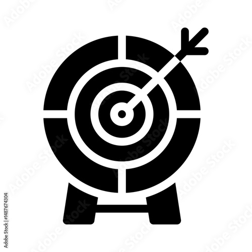 user engagement glyph icon