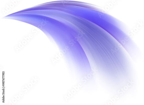 blurred gradient abstract purple futuristic feather