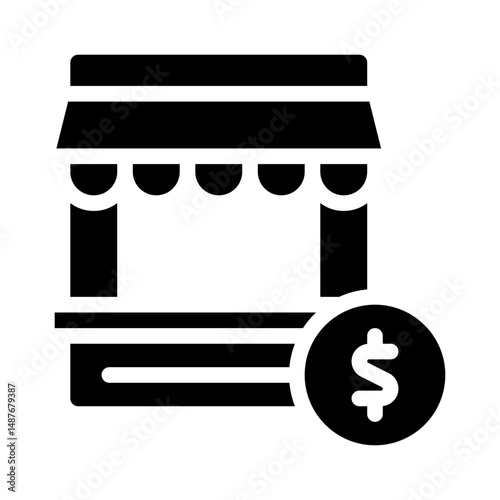 merchant glyph icon