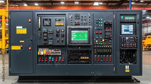 Industrial Control Panel System.