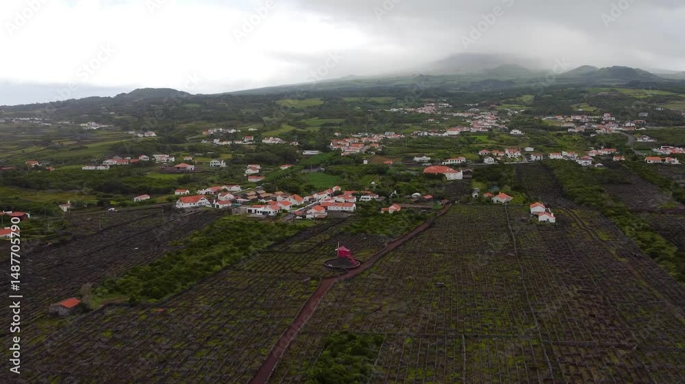 Views of Pico island, Azores, Portugal