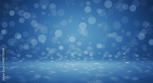 abstract,  background,  blue, Abstract Blue Bokeh Background