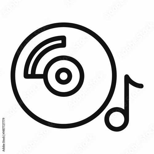 vector music icon