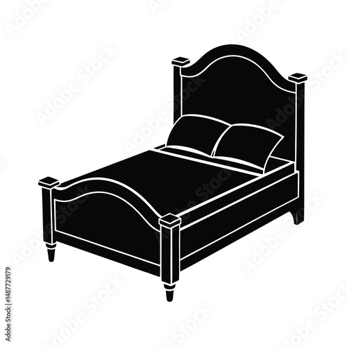 bed of furniture