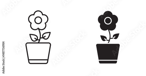 Flowerpot icon