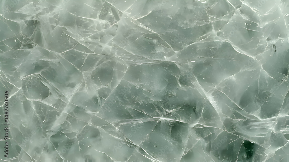 Obraz premium Smooth cracked gray stone surface close-up texture