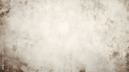 Faded white grunge background with mild scratches and weathering 
