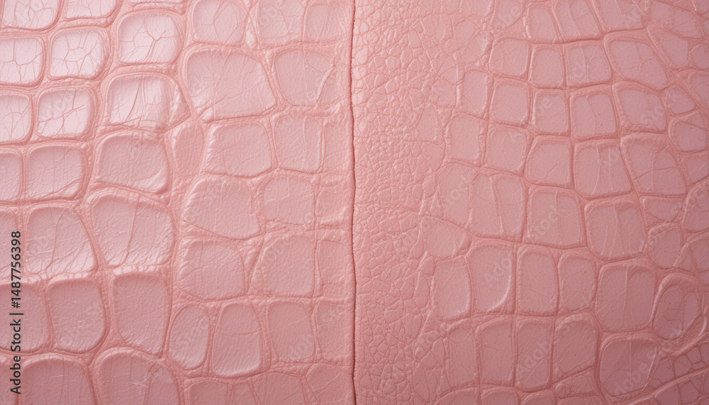 Fototapeta premium Luxury Pink Reptile Leather Pattern, Exotic Animal Skin Background
