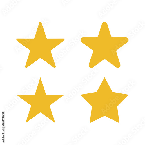 yellow starlight burst icon