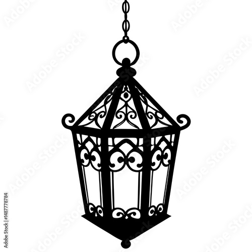 vintage street lantern