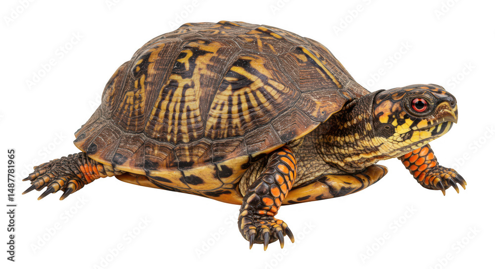 Obraz premium Closeup turtle shell pattern