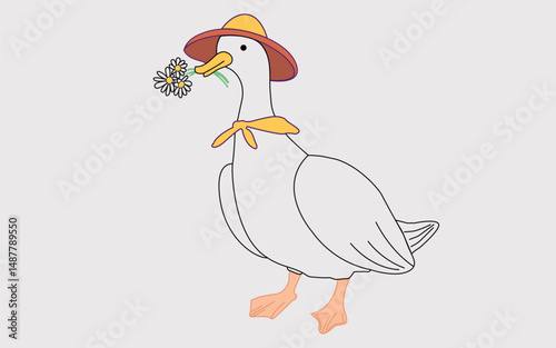 Goose vector graphics