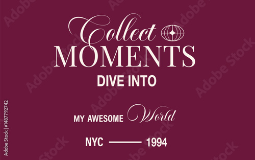 Moments font vector graphics file