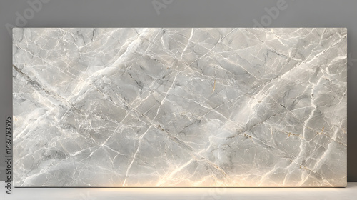 Elegant luxury surface of polished marble in pale silver a stunning stone background for sophisticated spaces