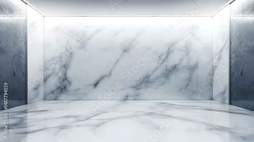 Elegant luxury marble surface polished stone background modern architecture sleek environment high-end aesthetics