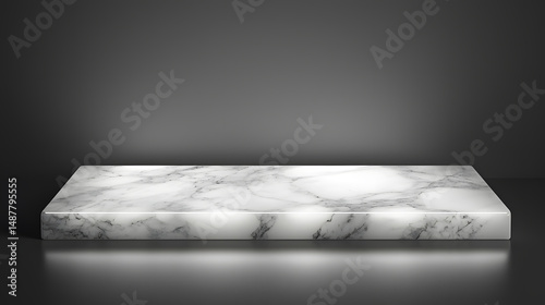 Elegant polished marble surface luxury stone background white texture modern interior contemporary view premium design