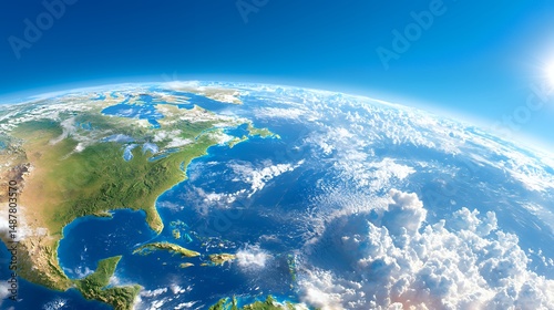 Earth View From Space